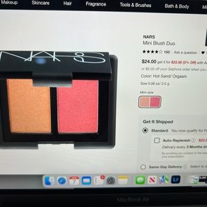 Nars Blush Duo Hot sand/Orgasm
